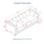 Velvet Upholstered 2+ 3 Seater Sofa-1783736496