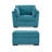 Dywan Upholstered Armchair with Ottoman-447609989