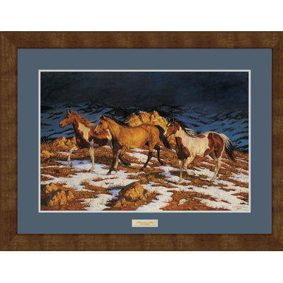 « imminenting orage » par chris cummings, reproduction d’art encadrée