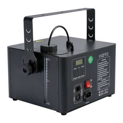 1500W Dmx Fog Machine W/ Timer Continuous Spray Stage Fog Effect Smoke Machine