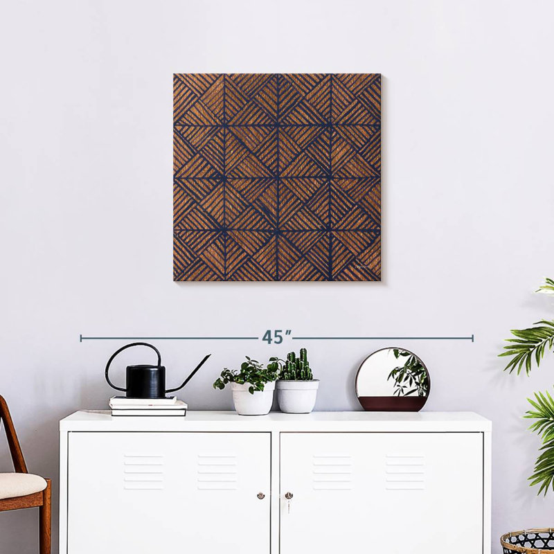 Motif cuivre Kerner, H 24 po x l 24 po