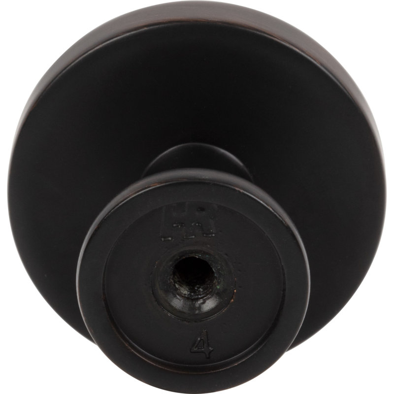Richard Round Knob, Brushed Oil Rubbed Bronze, 1 1/4"