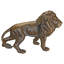 Guardian Lion Cast Bronze Garden 2 Piece Statue Set