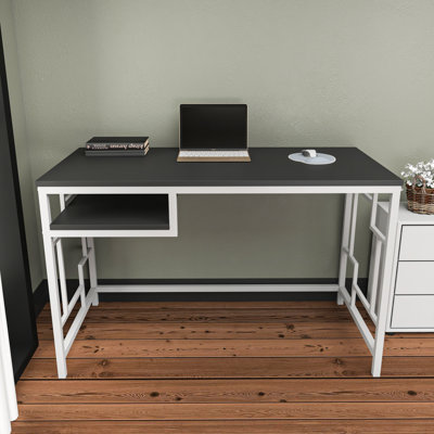 Marquala 120cm Wide Metal Frame Computer Desk
