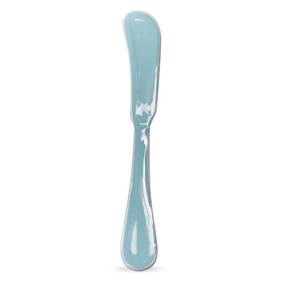 Monroe Enamel Teaspoon Aqua Blue Stainless Steel Everyday