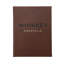 Graphic Image Whiskey Cocktails, Coffee Table Book, Leather, Brown