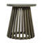 Table d'appoint d'extérieur en bois d'acacia pour la cour, le jardin et le balcon-1400991154