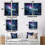 Northern Lights III - décoration murale bleue-2131577261-2131577264-2131577265