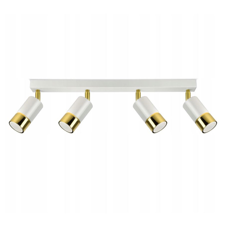 Amalina Spotlight, White/Gold