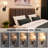 Battery Operated Wall Sconce, Pleated Fabric Rechargeable Wall Sconces-848617345