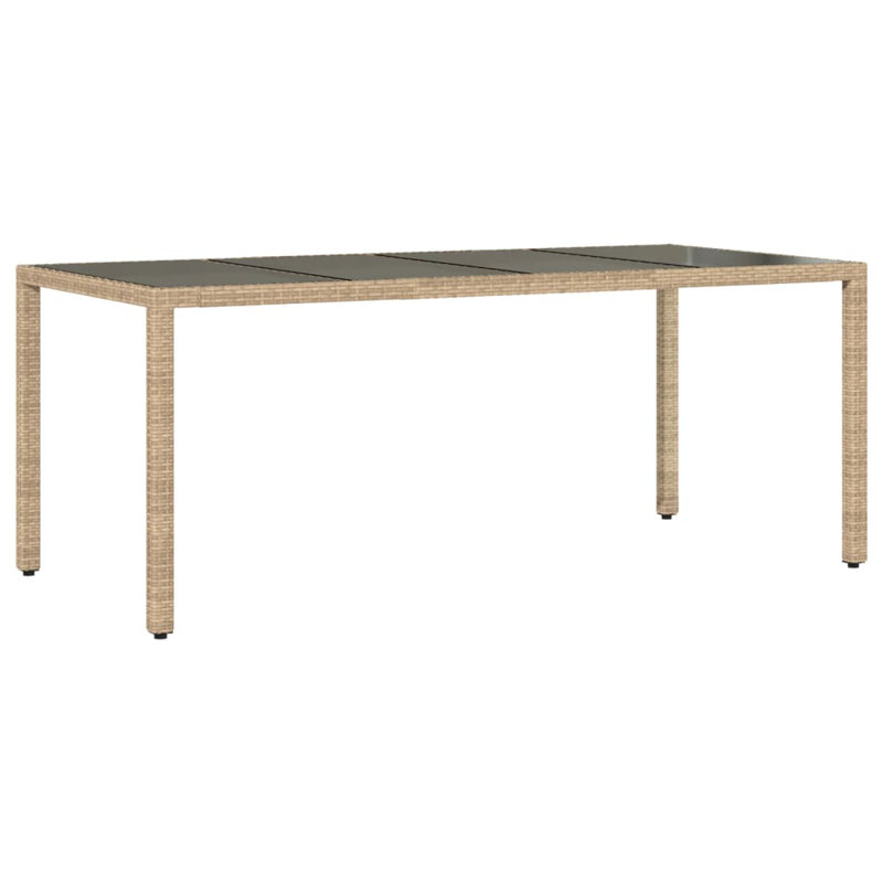 Tonbridge Rectangular 190cm L Outdoor, Beige