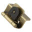 Double charnière démontable 1/2 po avec cadre à recouvrement automatique - Quincaillerie en laiton antique pour tiroirs et armoires (ensemble de 2)-125361122-37287756