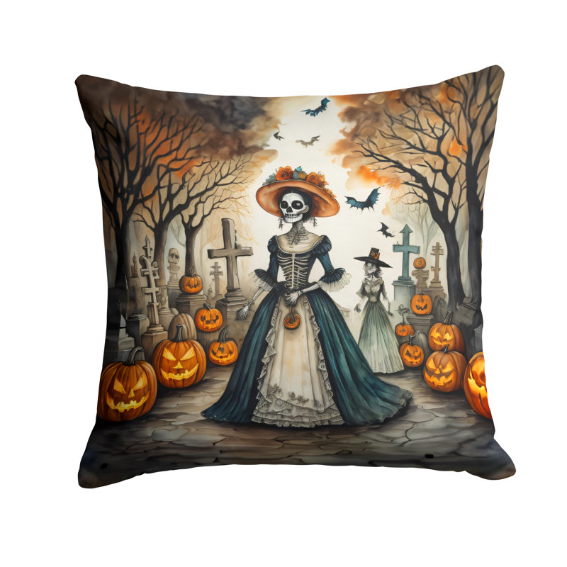 Coussin More Spooky Halloween, 18 po x 18 po