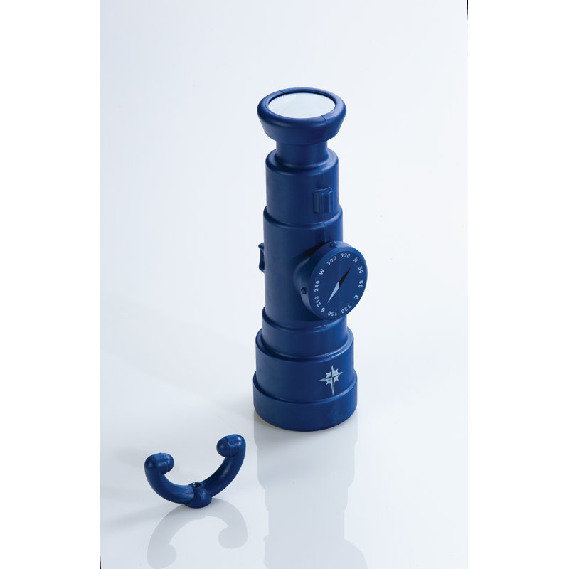 Plastic Playset Telescope, Hardware Included, Blue