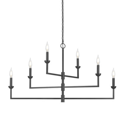 Athalie 6 - Light Dimmable Chandelier