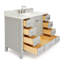 Ensemble de meuble-lavabo simple 43 po-64627209