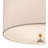 Zarielle 3 - Light Brass Single Pendant