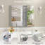Pharmacie 32 po x 28 po avec miroir pour salle de bain