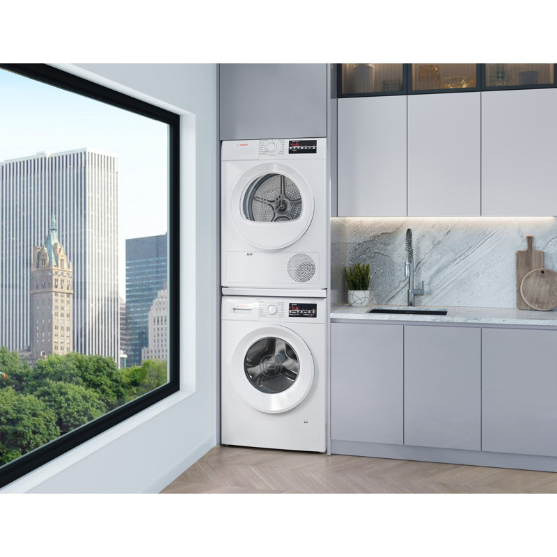 Bosch 300 Series Compact Washer 24-Inch in White