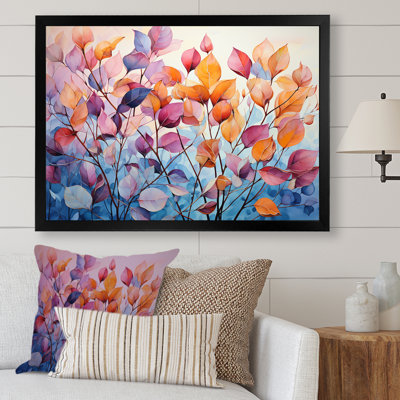 «Dreamy Colorful Foliage», reproduction sur toile