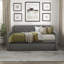 Lit de jour simple tapissier avec couchette Saffo