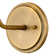 Clarke One Light Medium Wall Sconce with On/Off Pull Chain