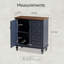 Armoire de rangement 2 portes Doelling-440638297