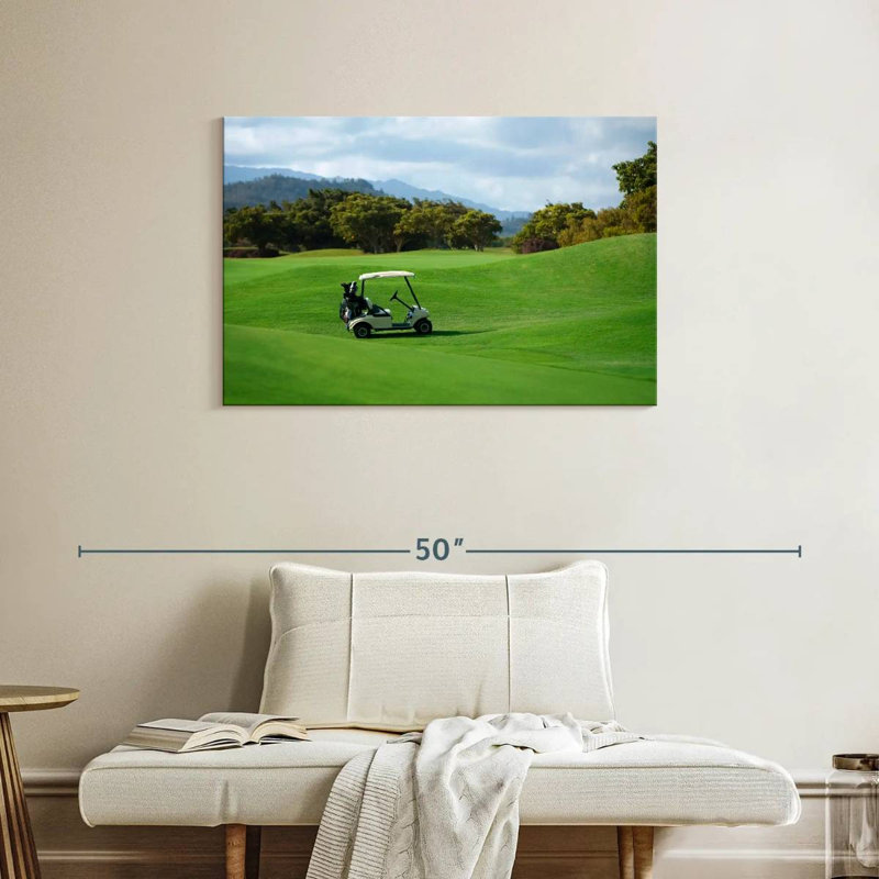 Golf course cart Sireci, H 24 po x l 36 po