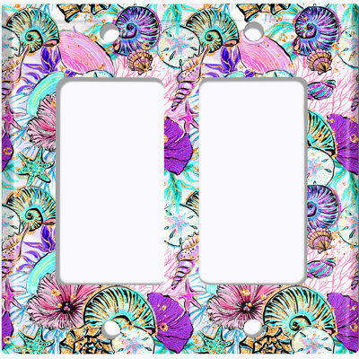 2 - Gang Rocker Standard Wall Plate