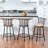 Monarrez 24" and 29" Seat Height Adjustable Counter Stool Bar Stools With Metal Frame For Kitchen Island Home Pub-955086851