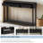Entryway Console Table With Drawers And Bottom Shelf – Space-Saving Sofa Table With Extra Storage And Projecting Drawers-737883616-737883622