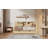 Wood Daybed With Storage Shelves, Trundle And Built-In USB Charging Station-823907131