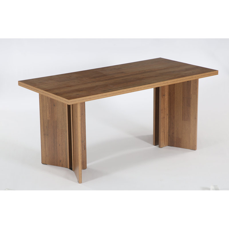 160cm Rectangle Conference Table, Walnut Brown