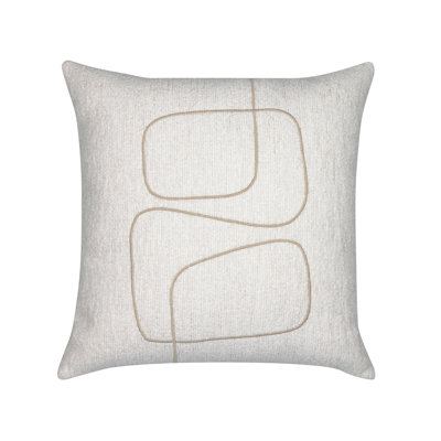 Linear Luxe Square Indoor/Outdoor Pillow Cover & Insert