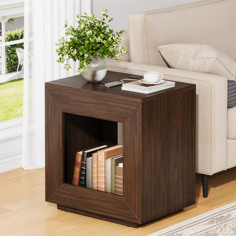 Rustic Wood End Table (Only Nightstand)