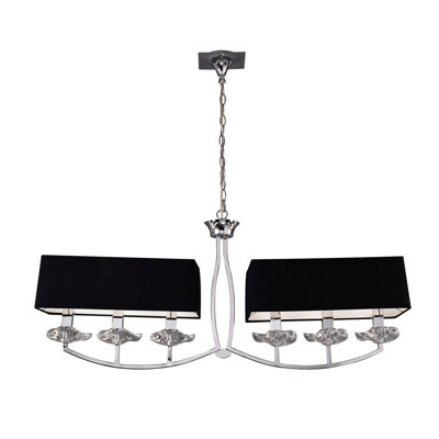 6 - Light Shaded Chandelier