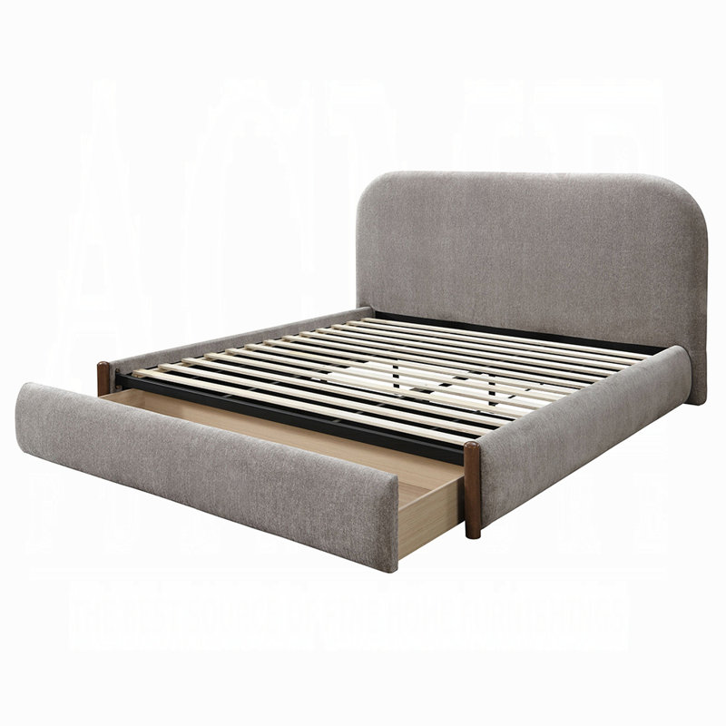 Grand lit Orane avec rangement, Grand