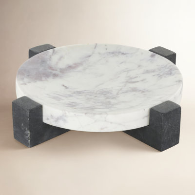 Besser Genuine Marble Decorative Tray