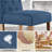 Beacan Tufted Fabric Upholstered Parsons Chair-1703666231