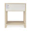 Table de chevet 1 tiroir Cleo Raffia, couleur naturelle raphia-1805491041