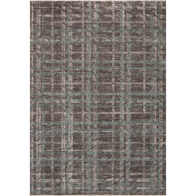 Tapis espresso / multicolore Angela Rose x Loloi Ember