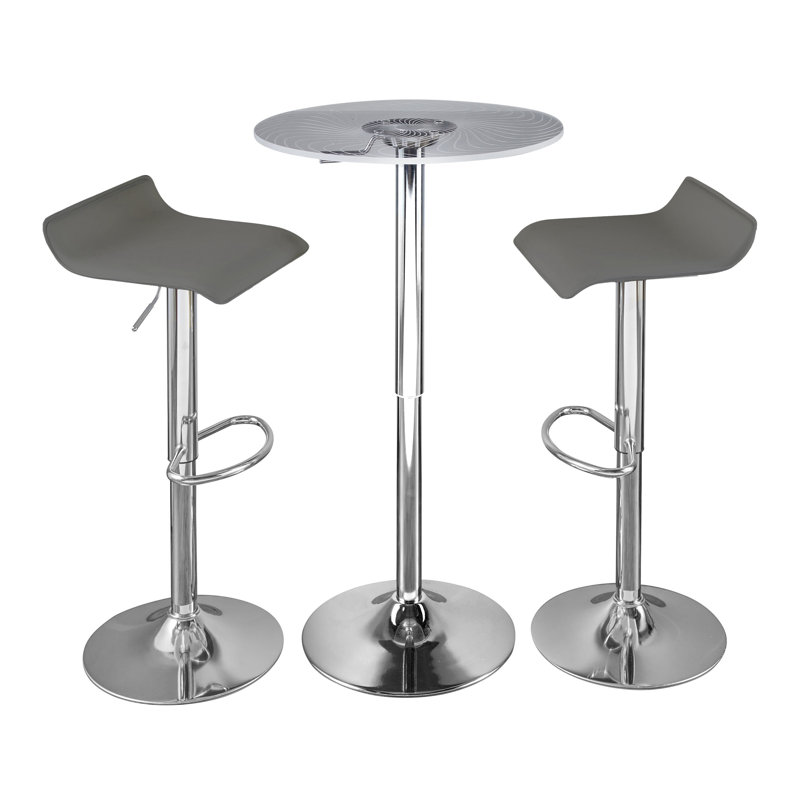 Spyra-Ale Bar Set - 3 Piece, Gray