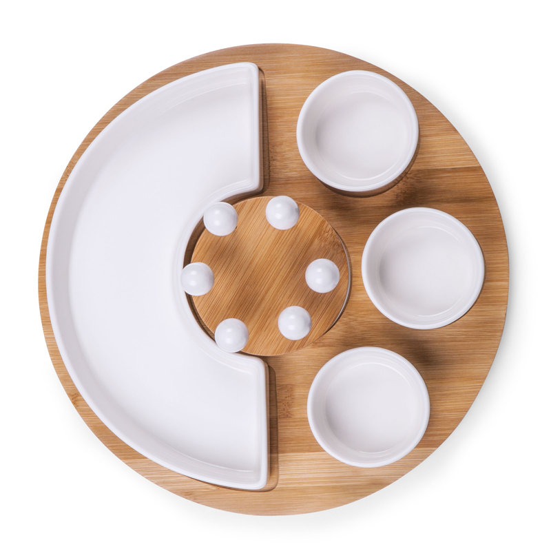 Symphony Appetizer Serving Tray Set - Party Platter Set - Appetizer Plate Bickerstaff