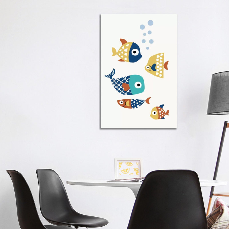 Little Friends by Kubistika - Wrapped Canvas Print, 101.6 cm H x 66.04 cm W x 1.91 cm D