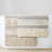 Woven Texture Stripe Bath Rug Natural 22X58"-1093799416
