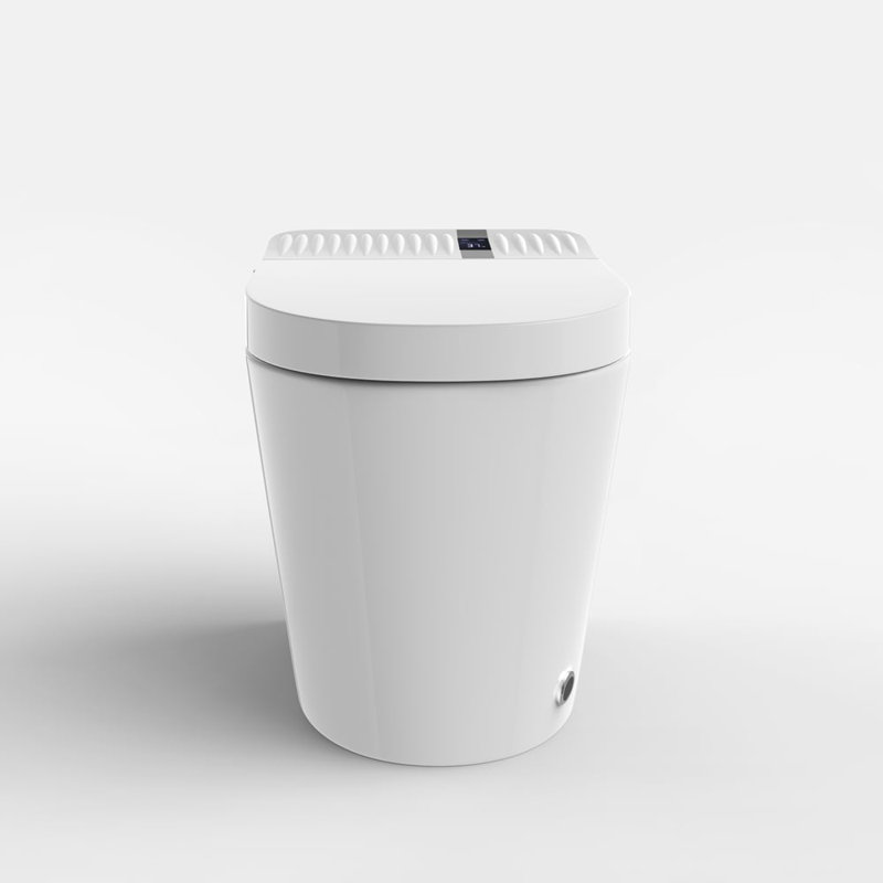 Toilette bidet automatique automatique avec lumière ambiante arrière 1,32 Gpf