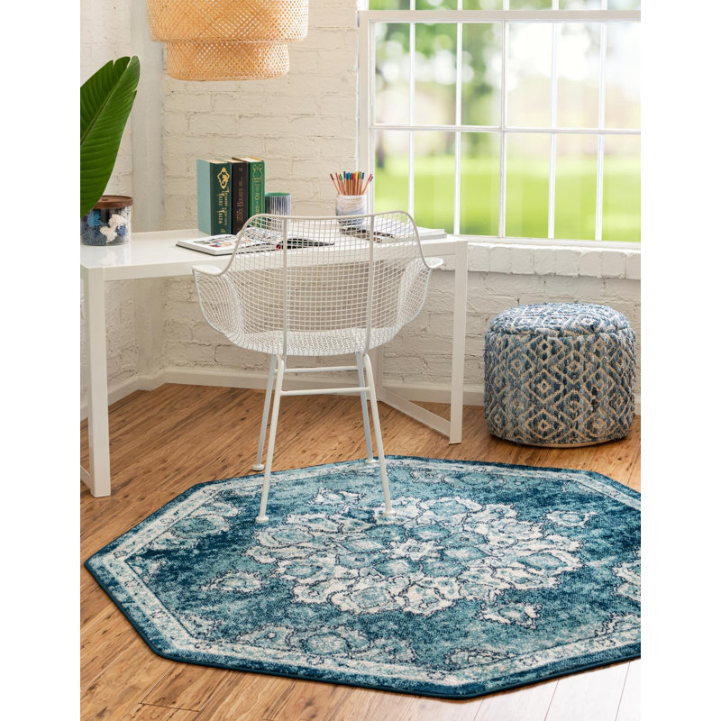 Beecham Oriental Indoor Rug, Octagon 7'10" x 7'10"