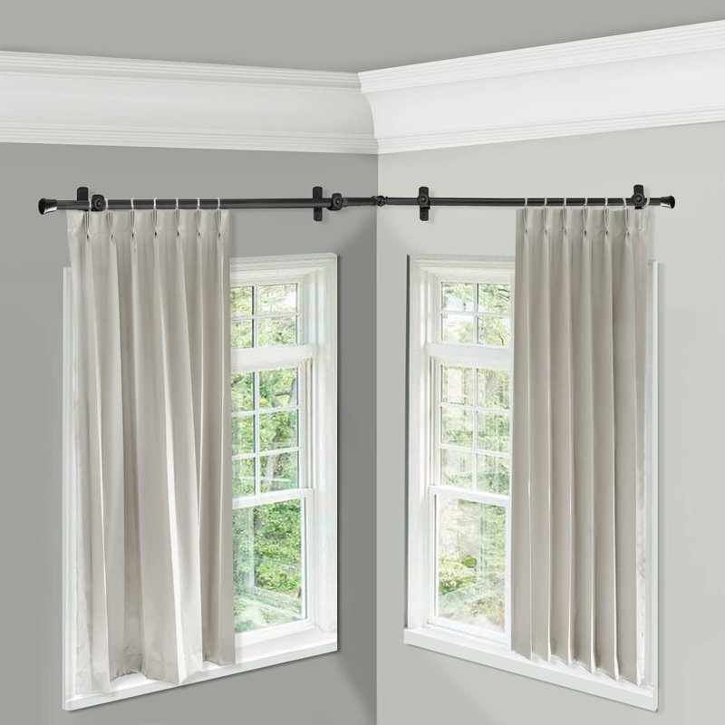  13/16" Single Corner Curtain Rod
