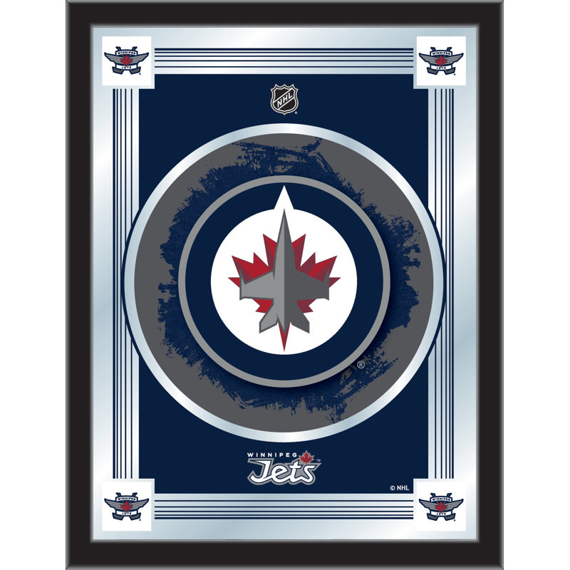 « logo mirror », impression encadrée NHL, Winnipeg Jets
