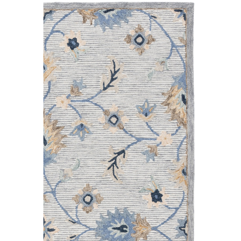 Jardin 766 Hand Tufted 80% Wool; 20% Cotton Oriental Rug, Rectangle 9' x 12'